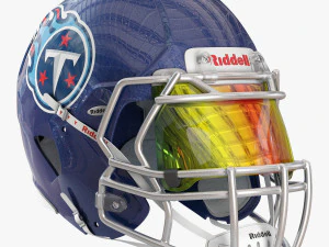 Casco Riddell Speed ​​Tennessee Titans Modello 3D