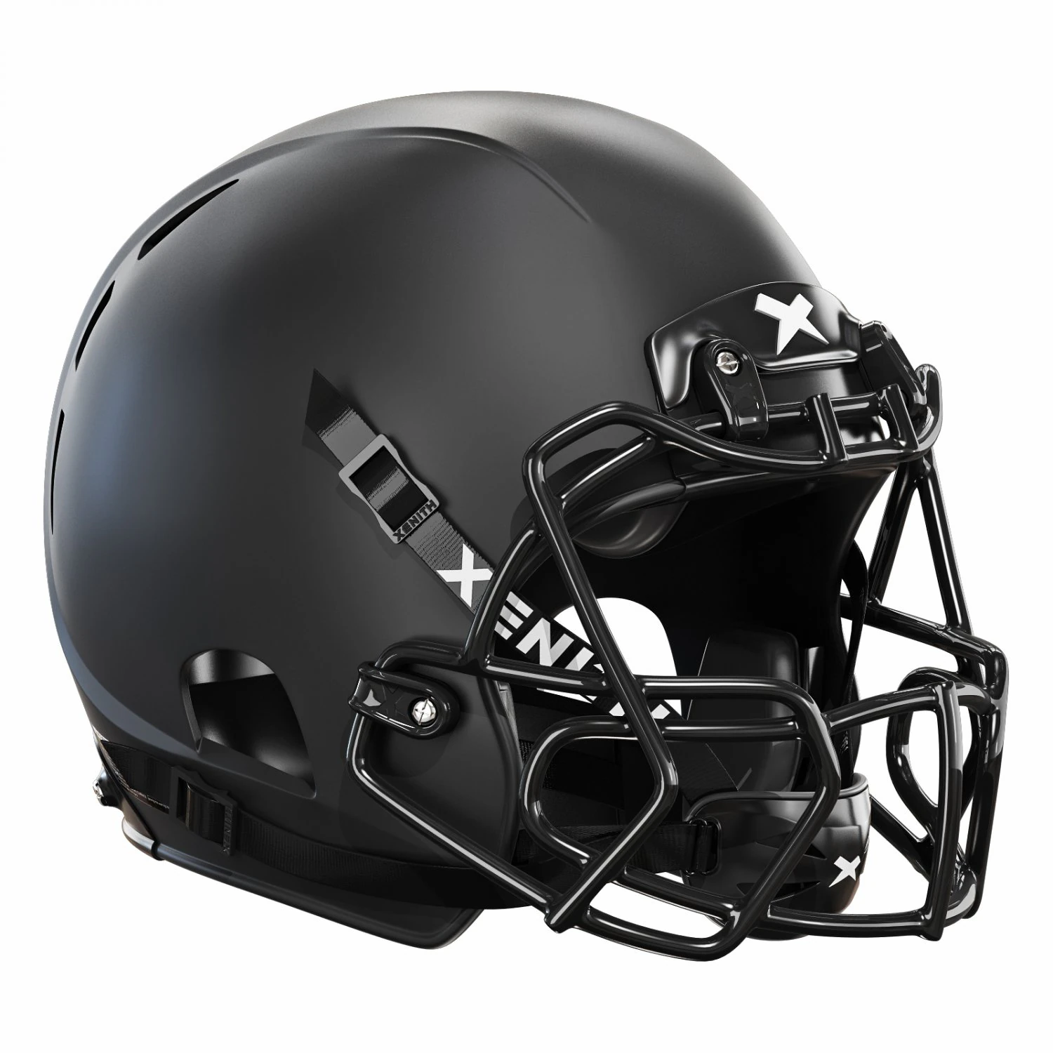 Xenith x2e helmet 3D Model .c4d .max .obj .3ds .fbx .stl .blend 