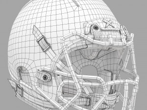 Xenith x2e helmet 3D मॉडल