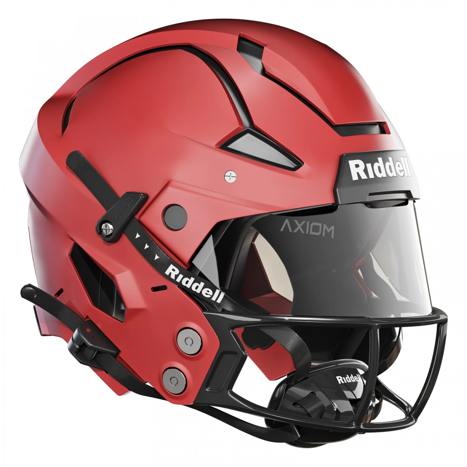 Riddell axiom helmet 3d print model 3D Model .c4d .max .obj .3ds .fbx .stl .blend 