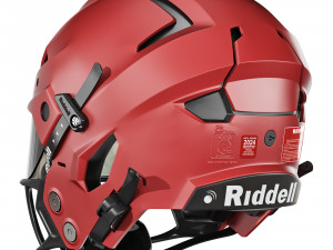 Riddell axiom helmet 3d print model 3D Model