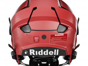 Riddell axiom helmet 3d print model 3D Model
