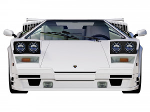 Countach 25th Anniversary Wolf of Wall Street Modello 3D