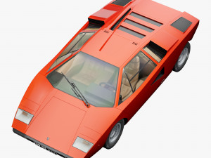 Countach LP400 3D Model