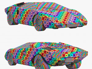 Countach LP400 3D Model