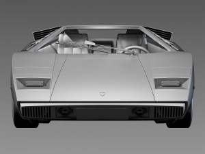 Countach LP400 3D Model