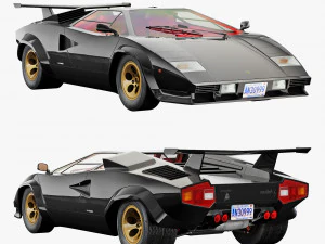 Каунтач Lp500S 3D Модель