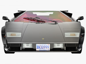 Countach Lp500S Modelo 3D