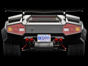 Countach Lp500S Modelo 3D