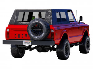 Chevrolet K5 blazer 1969 custom Model 3D