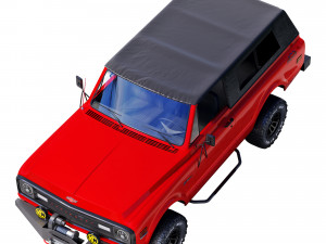 Chevrolet K5 blazer 1969 custom Model 3D