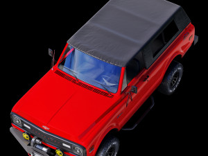 Chevrolet K5 blazer 1969 custom Model 3D