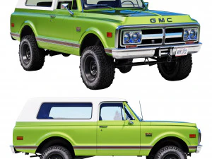 GMC Jimmy 1969 3D Model