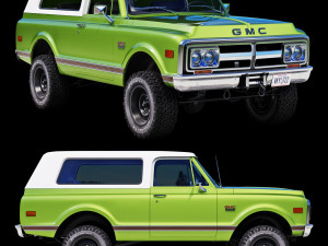GMC Jimmy 1969 3D Model