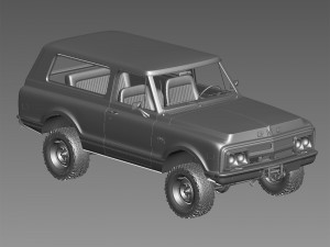 GMC Jimmy 1969 3D Model