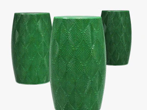 Stołek ogrodowy Bay Isle Home Stave Model 3D