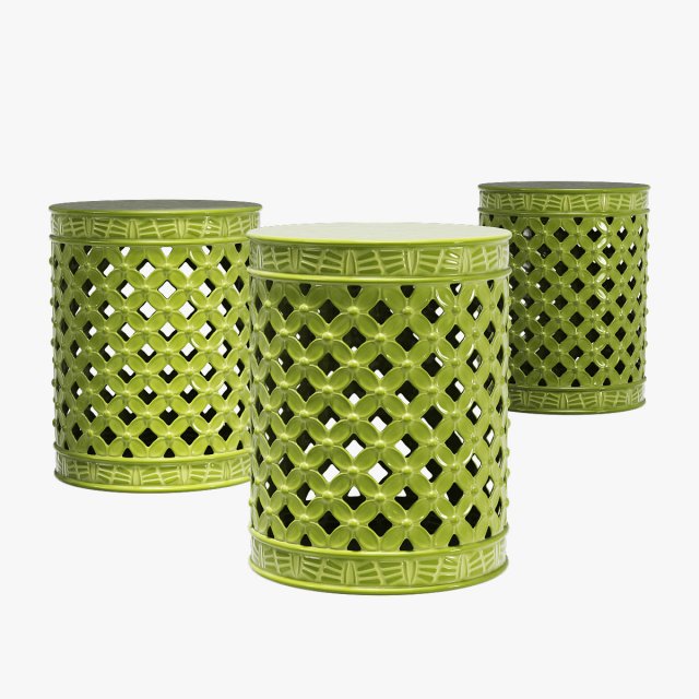 Beachcrest home gaynor leaves garden stool 3Dモデル .c4d .max .obj .3ds .fbx .stl .blend 
