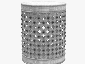 Beachcrest home gaynor leaves garden stool 3Dモデル