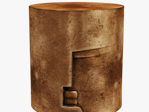Bloomsbury zariyah accent stool 3D Model