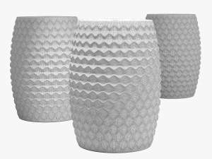 Brayden studio rainwater garden stool Model 3D