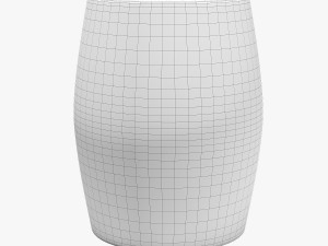 Bungalow rose alvey round embossed metal side garden stool Modèle 3D
