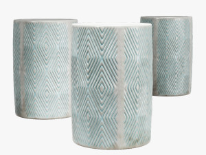 Bungalow rose ruyle garden stool 3D Model