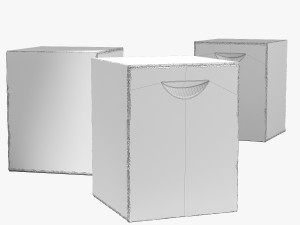 Ebern designs kent cubo garden stool 3D 模型