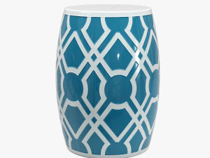 Emissary home lbyrinth garden stool 3D Model