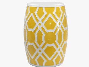 Emissary home lbyrinth garden stool 3D Model