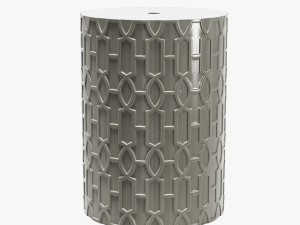 Homebeez round ceramic garden stool 3D 模型