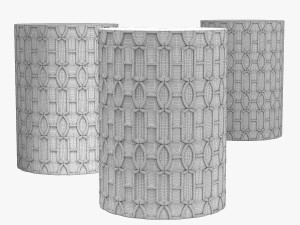 Homebeez round ceramic garden stool 3D 模型