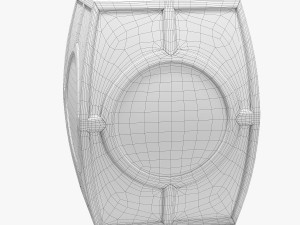 Kathy Kuo home oculus garden stool 3D Model