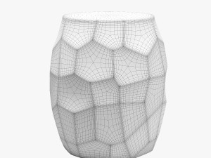 Mercury row hibbitts garden stool 3D Model