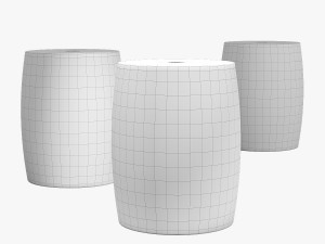 New pacific direct quatrefoil garden stool 3D Модель