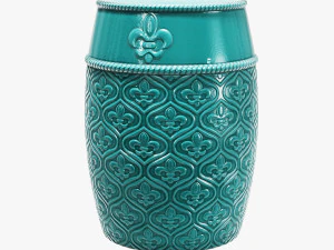 New pacific direct spear ceramic garden stool 3D Model