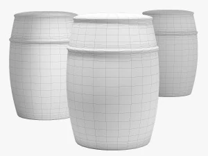 New pacific direct spear ceramic garden stool 3D Model