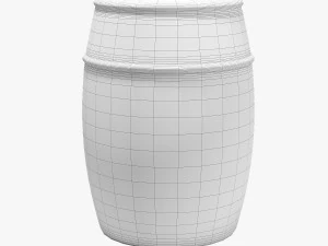 New pacific direct spear ceramic garden stool 3D Model