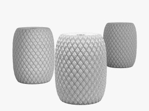 Safavieh calla garden stool Model 3D