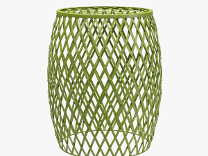 Safavieh steve matte strips accent stool 3D 모델