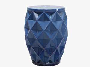 Wrought studio marita ceramic garden stool 3D 모델