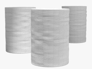 Wrought studio thrapst accent stool 3D 모델