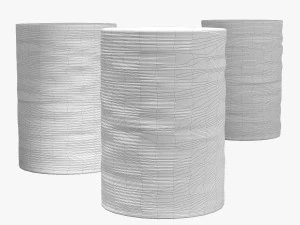 Wrought studio thrapst accent stool 3D Model