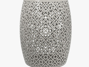 Zentique lorin garden stool 3D Model