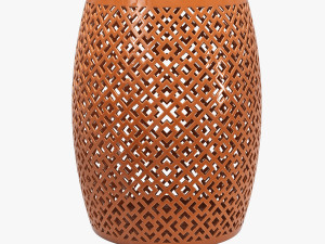 Zentique lorin garden stool 3D Model