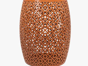 Zentique lorin garden stool 3D Model