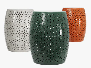 Zentique lovell ガーデンスツール 3Dモデル