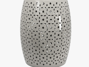 Zentique lovell garden stool 3D Model