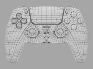 Controlador dualsense da Sony Modelo 3D