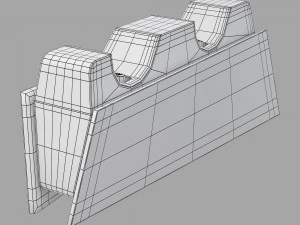 Stazione di ricarica Sony DualSense Modello 3D