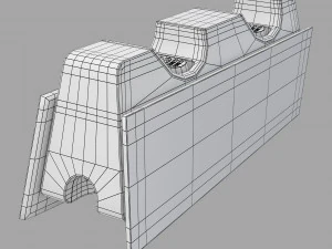 Stazione di ricarica Sony DualSense Modello 3D